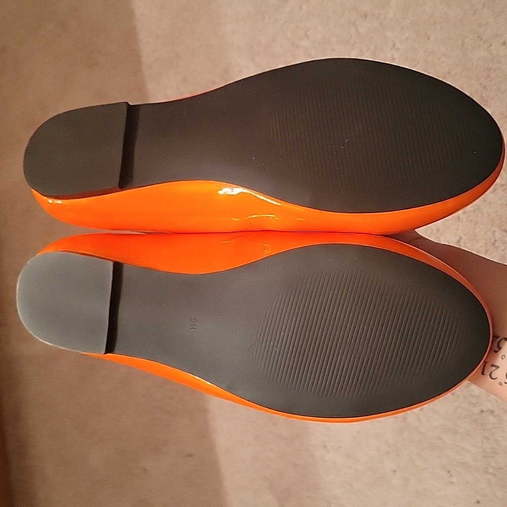Strangecult Halloween Edition Patent Pumpkin Flats - Picture 4 of 7